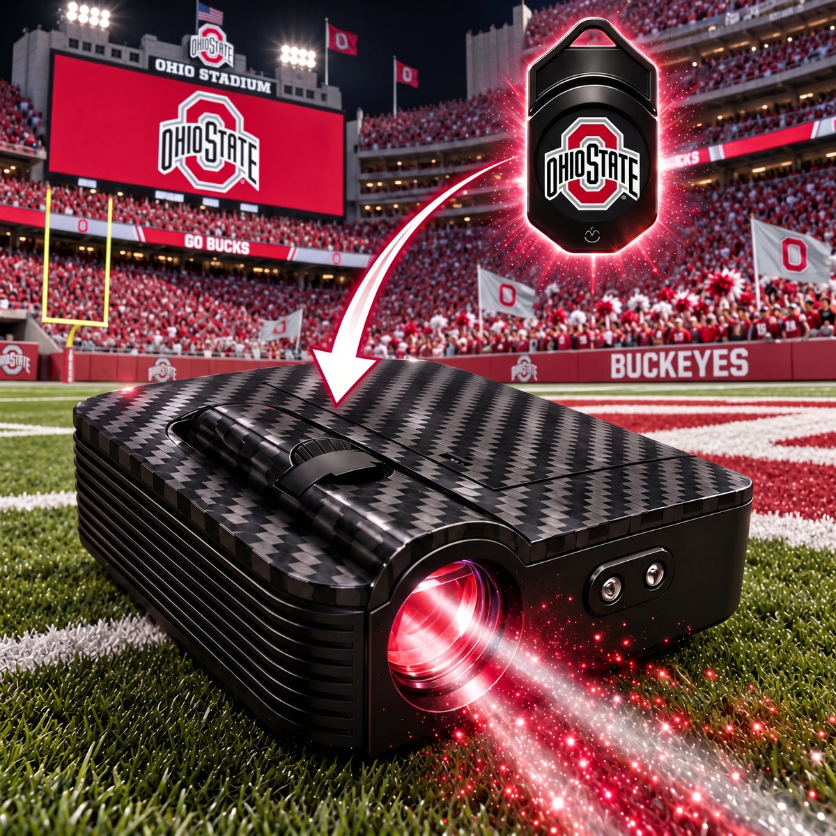 GameDay Lights Car Projector
