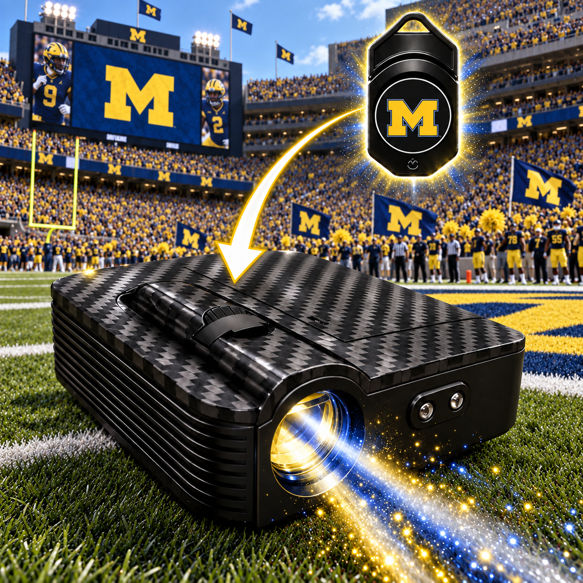 GameDay Lights Car Projector