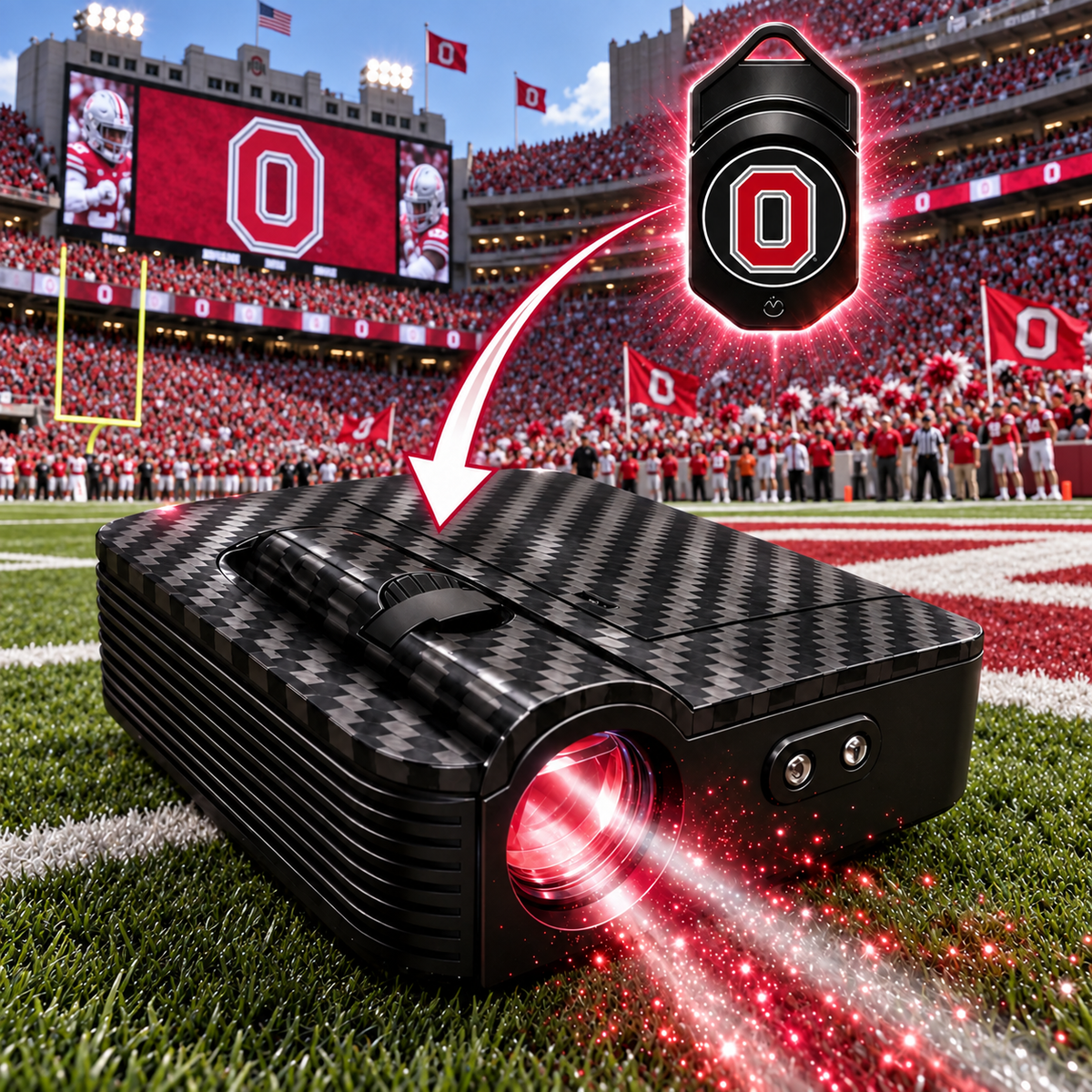 GameDay Lights Car Projector